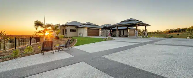 10 creative exposed aggregate driveway ideas for your Melbourne home